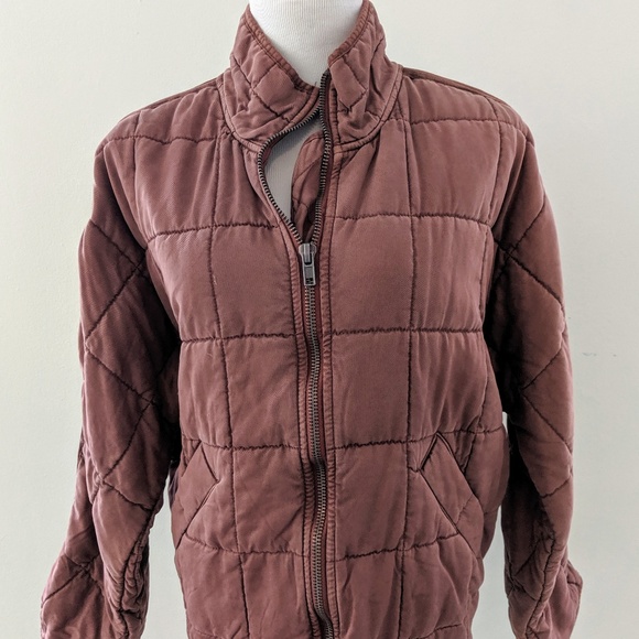 Jackets \u0026 Coats | Mauve Quilted 
